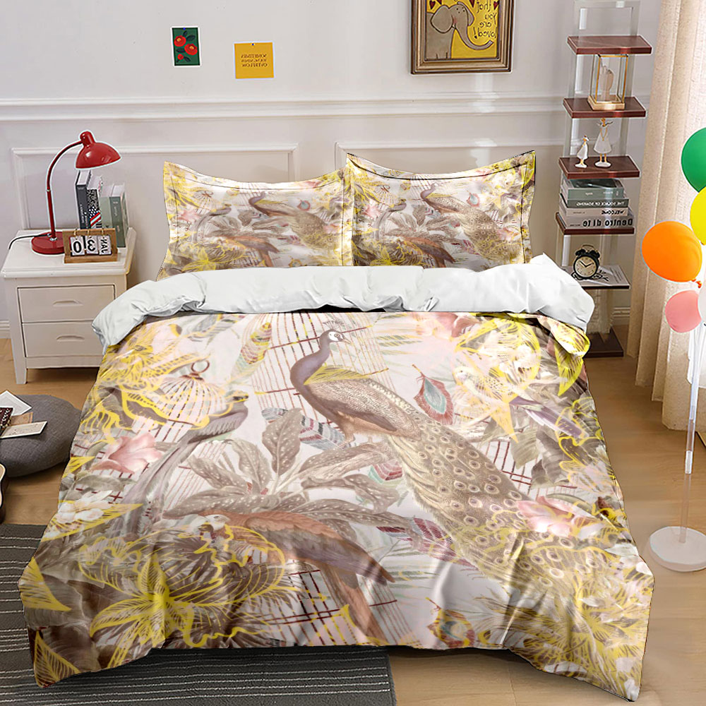 Aesthetic Floral Duvet Cover - Set di biancheria da letto vintage