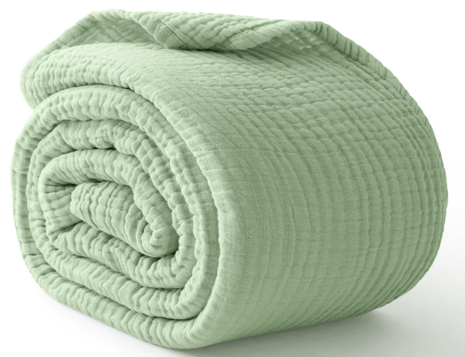 Muslin Cotton Bedspread - Coperta in cotone 100% per letto