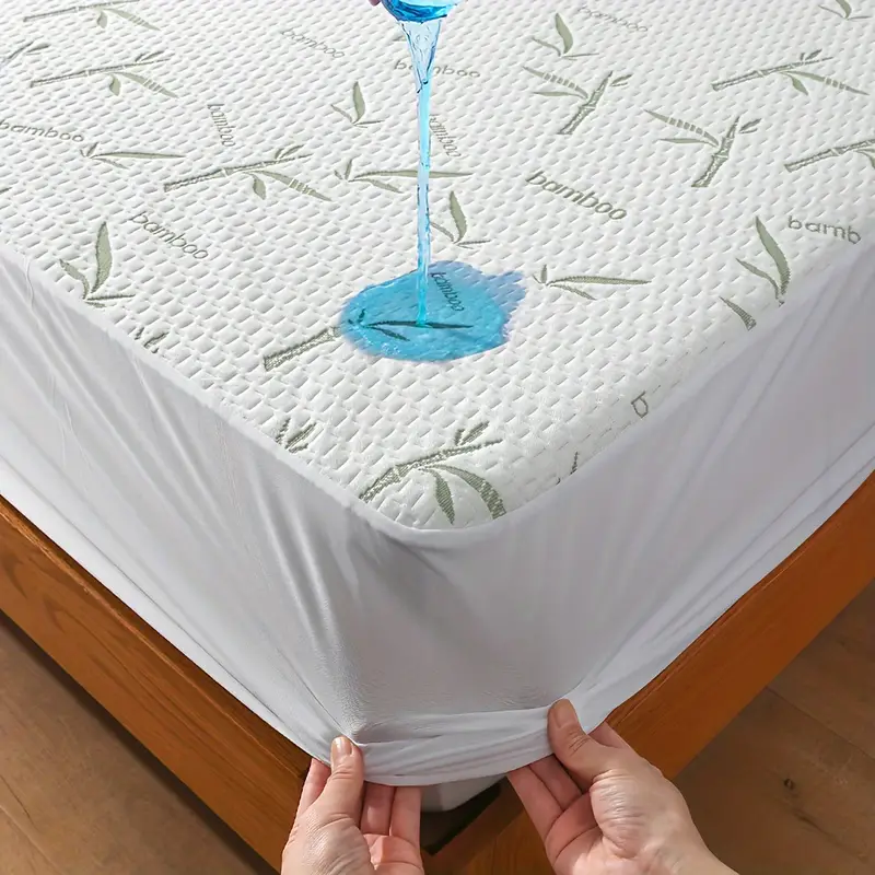 Waterproof Mattress Protector Breathable - 1 protezione per materasso in bambù,