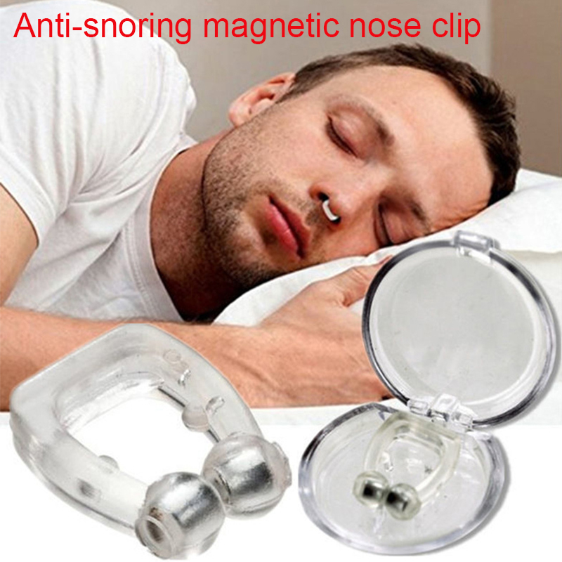 Anti Snore Contour Pillow - Clip Nasale Magnetico in Silicone Anti-Russamento