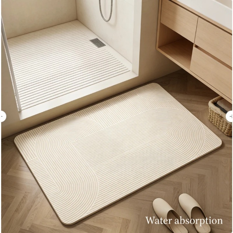 Quick Dry Diatomite Bath Mat - Tappetino da Bagno in Diatomite Super