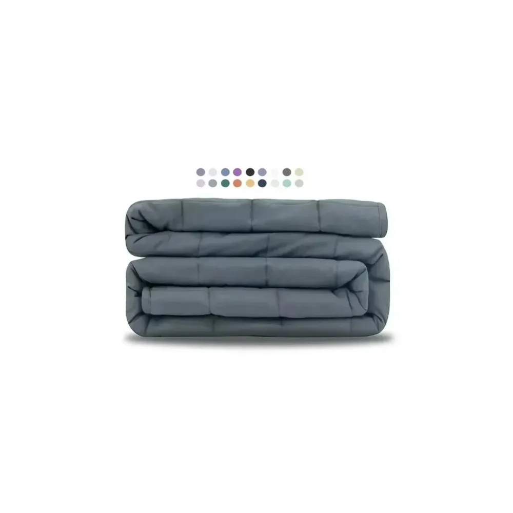 Weighted Blanket Adults Anxiety - Coperta ponderata rinfrescante per adulti, con