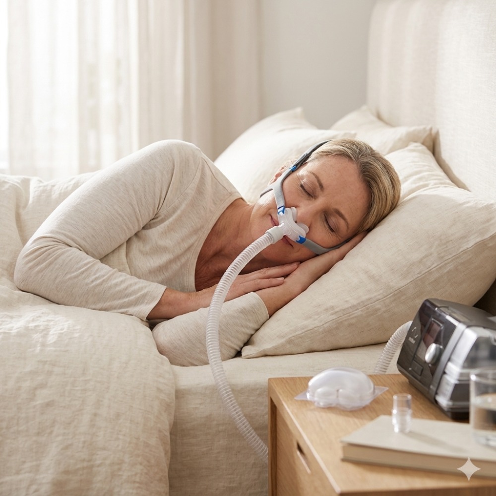Anti Snore Contour Pillow - Nuovo Kit Maschera CPAP con Cuscinetti