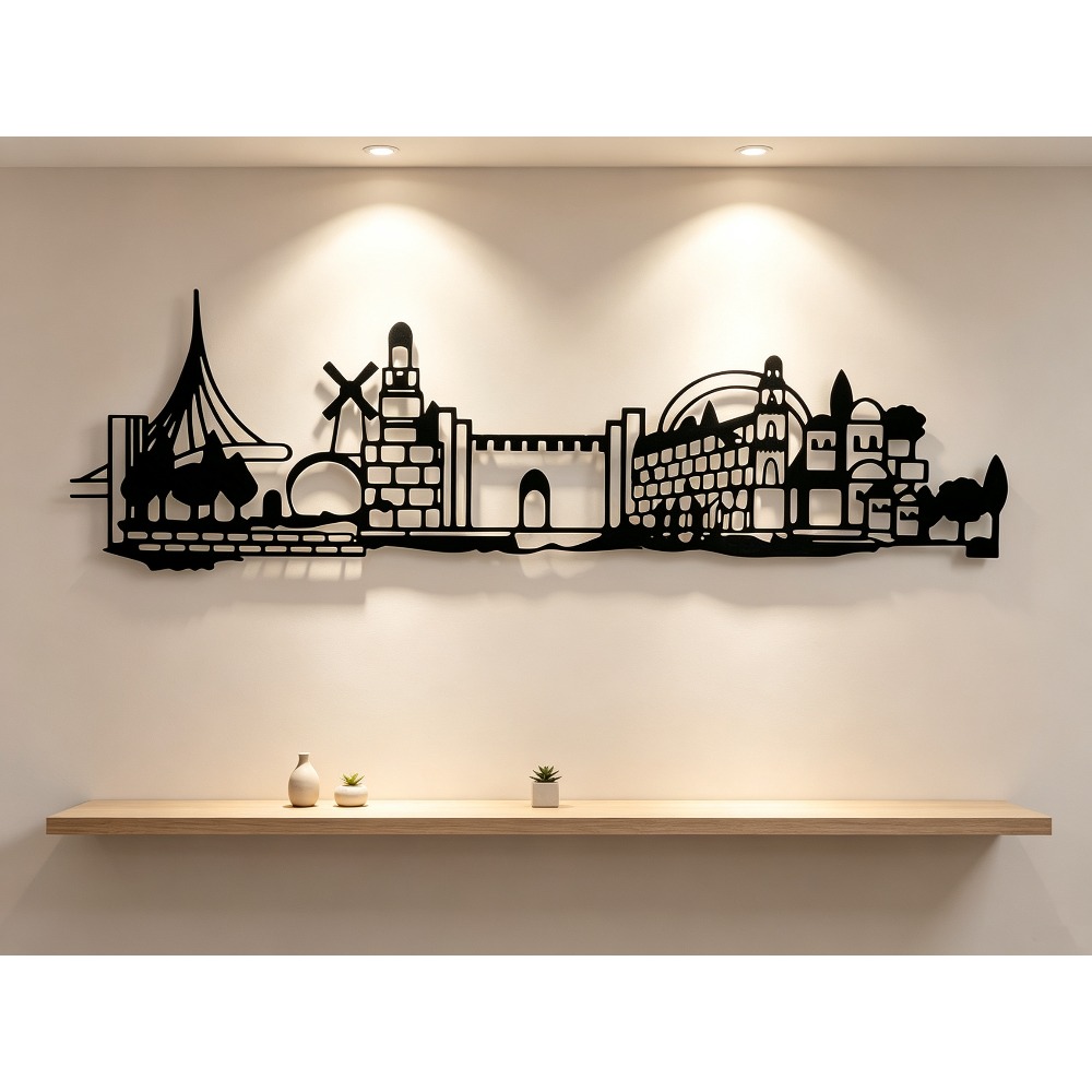 Home Decor - CIFBUY Decorazione da parete in metallo