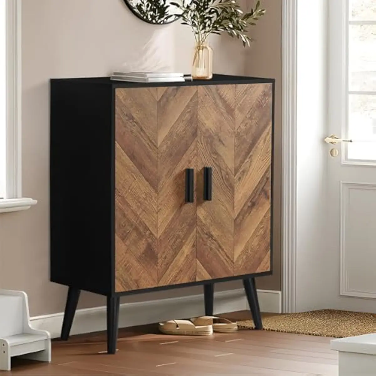 Storage & Organization - Mobile di Stoccaggio con Due Ripiani