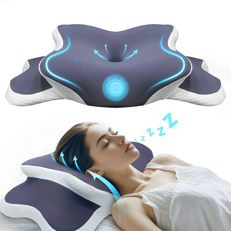 Memory Foam Orthopedic Pillow Neck Pain - Cuscino in Memory Foam per il