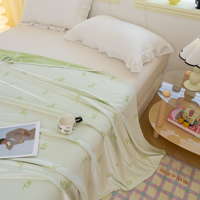 Cooling Blanket Hot Sleepers - Coperta rinfrescante 100% bambù per chi