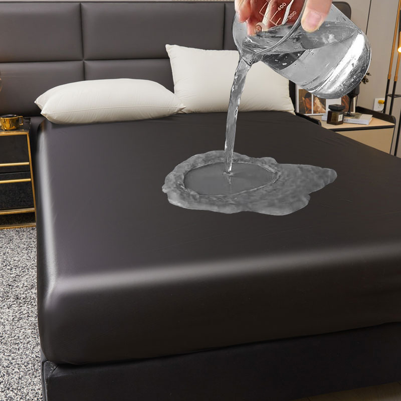 Fitted Bed Sheets Deep Pocket - Coprimaterasso premium impermeabile al 100%, coprimaterasso