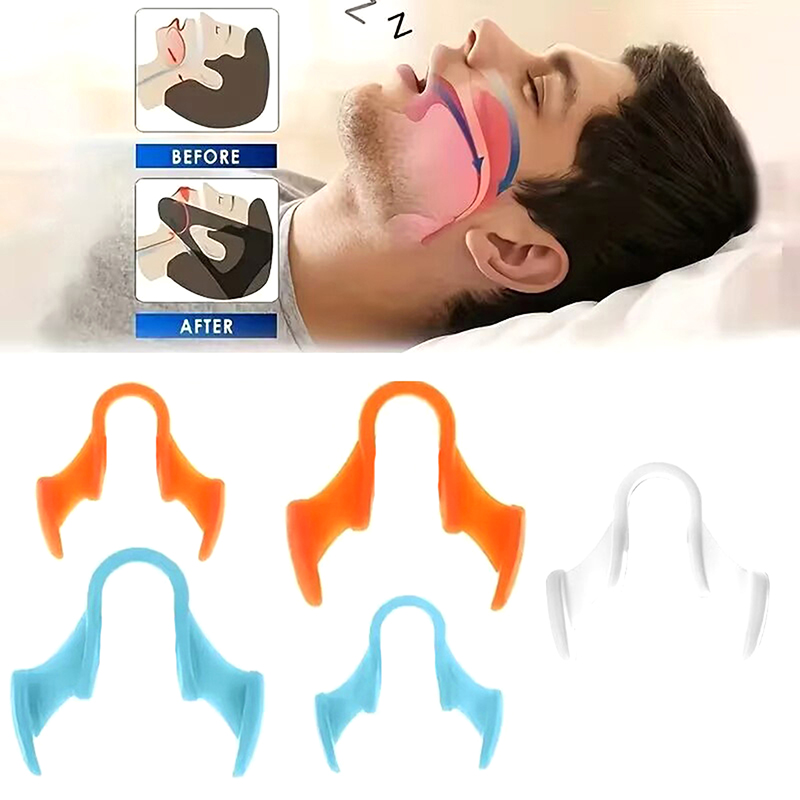 Anti Snore Contour Pillow - 10 Pezzi Dilatatore Nasale in Silicone,