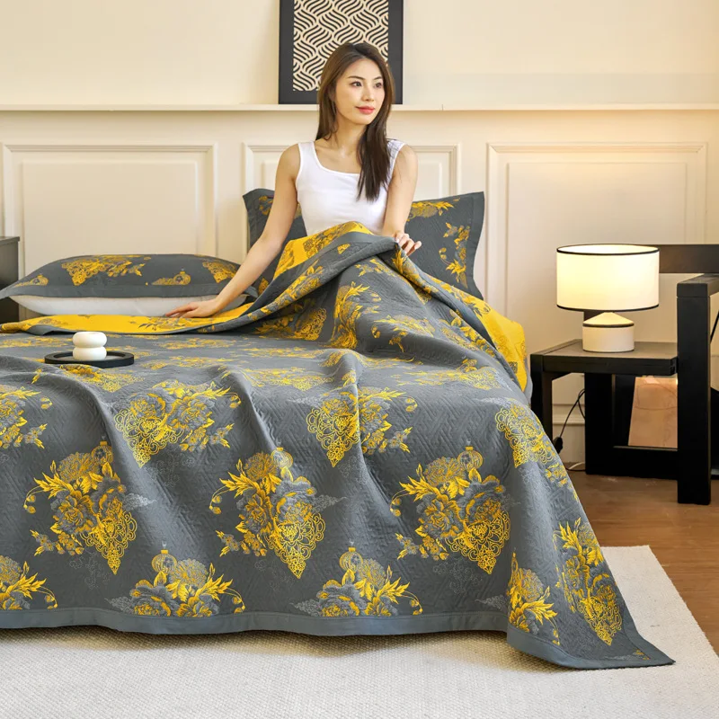 Muslin Cotton Bedspread - R - Coperta e Copridivano in