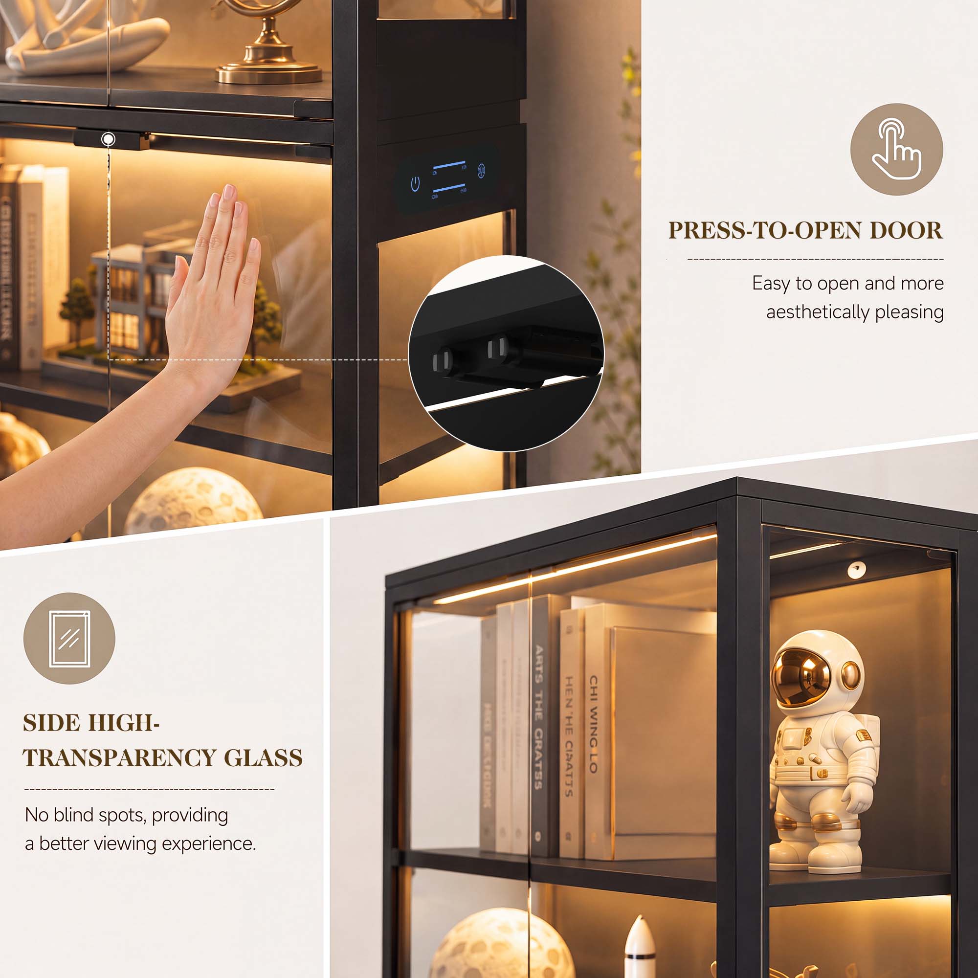 TCGBKAF Vetrina a 5 Ripiani co - Storage & Organization recensione e prezzo
