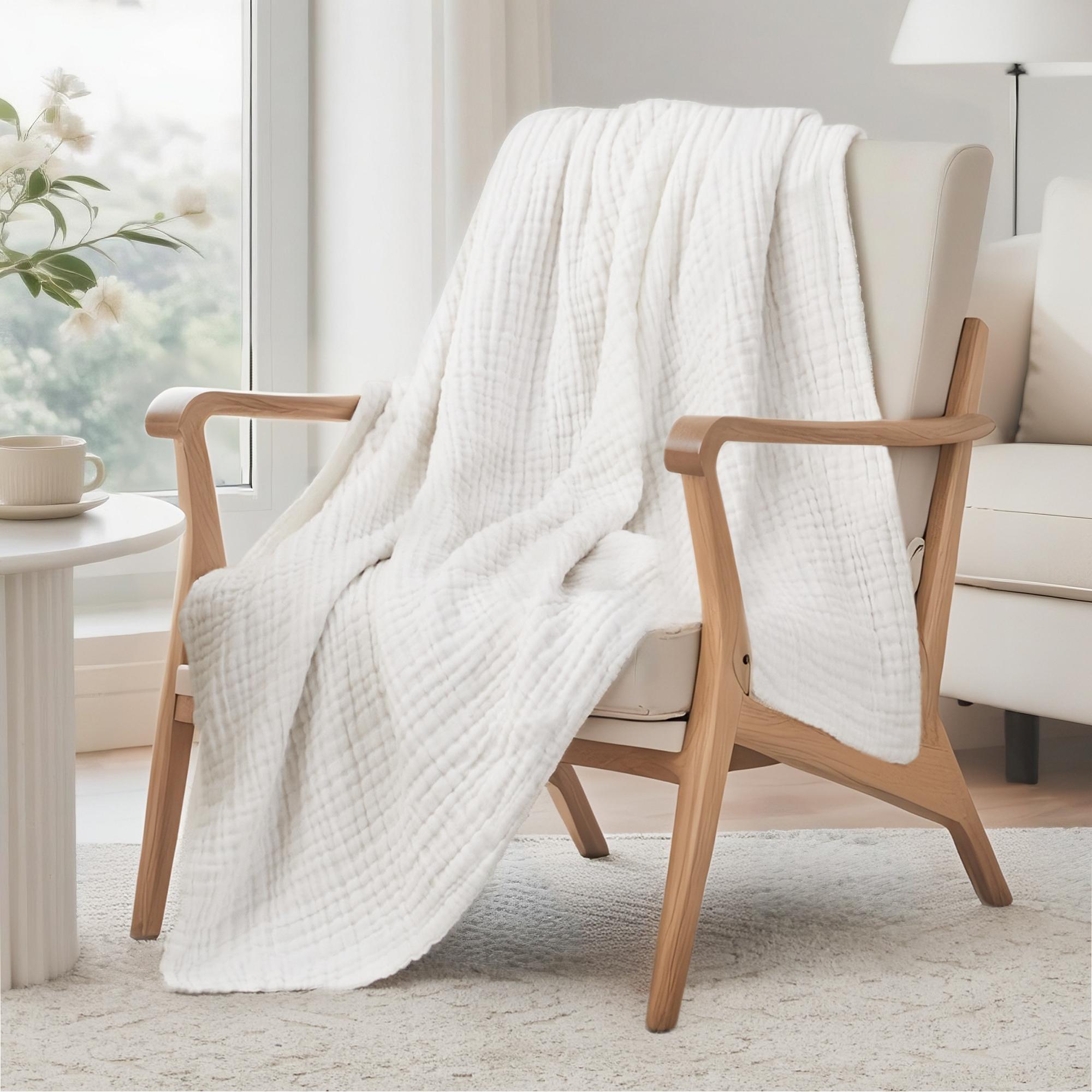 Coperta in Mussola 100% Cotone - Muslin Cotton Bedspread recensione e prezzo