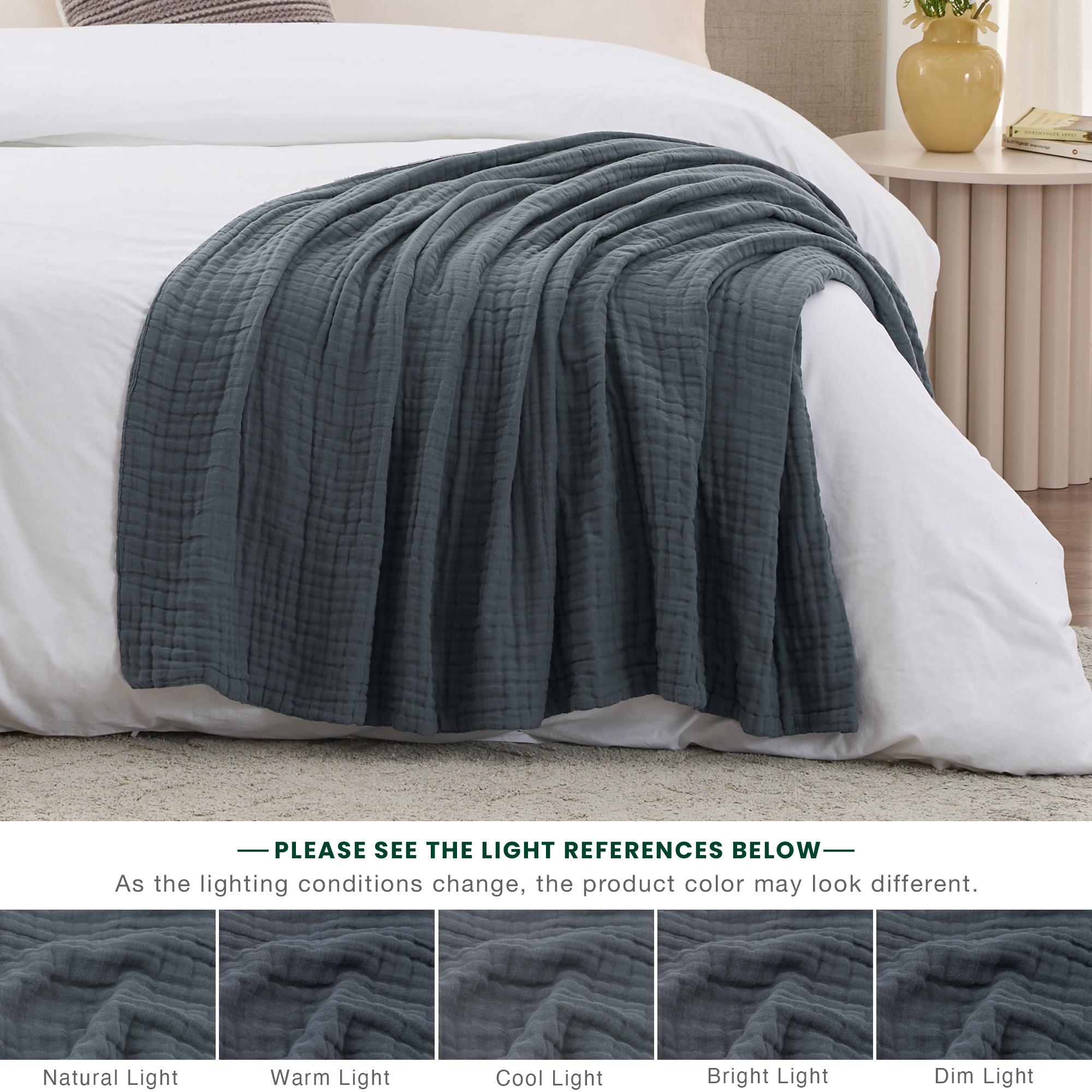 Coperta in Mussola 100% Cotone - Muslin Cotton Bedspread recensione e prezzo