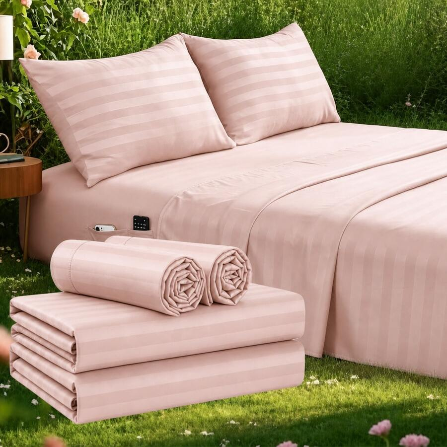 Set di Lenzuola Rinfrescanti a - Fitted Bed Sheets Deep Pocket recensione e prezzo