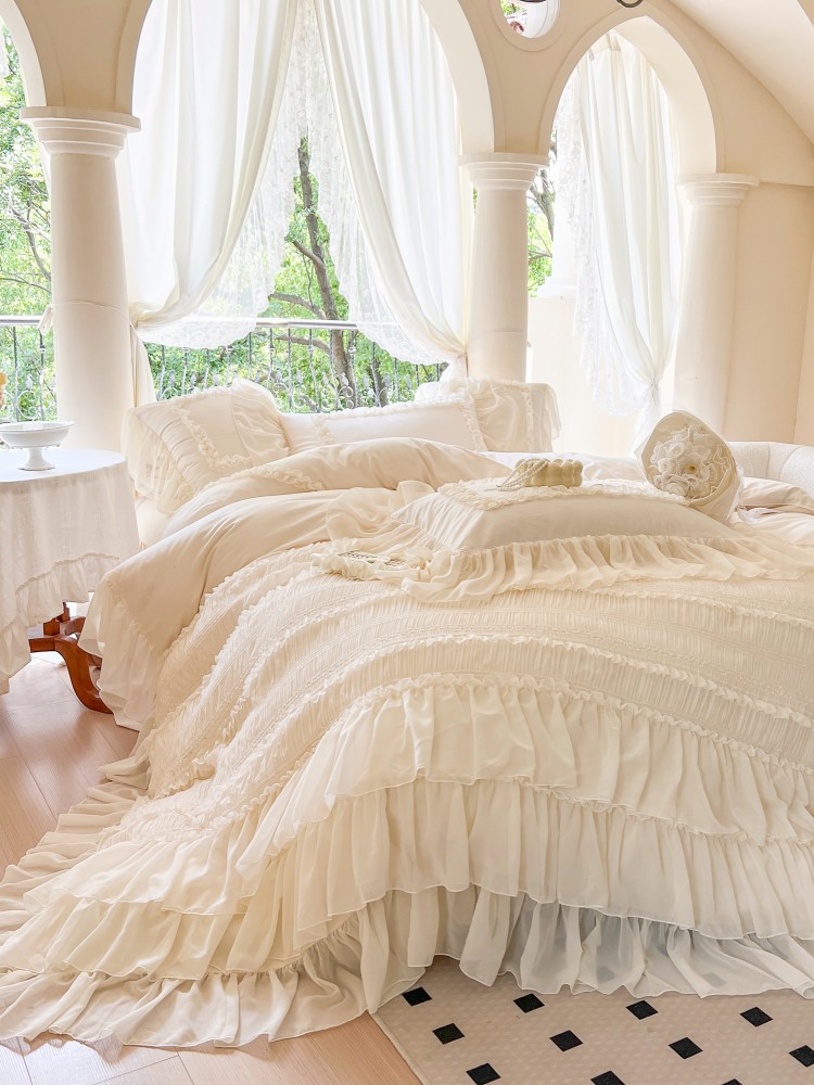Set biancheria da letto in cot - Aesthetic Floral Duvet Cover recensione e prezzo