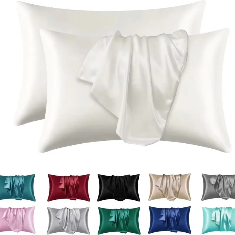 1/2 pz. Federa in Raso di Seta - Satin Silk Pillowcase Hair Skin recensione e prezzo