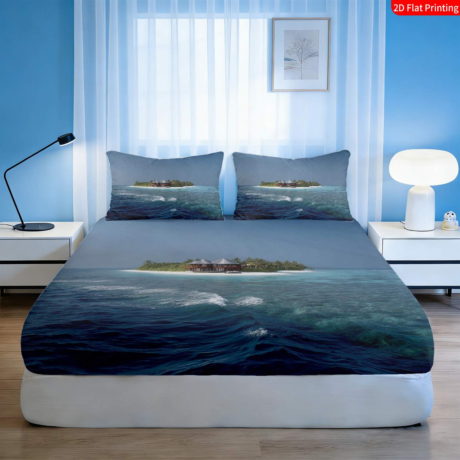 Set di biancheria da letto Tro - Fitted Bed Sheets Deep Pocket recensione e prezzo