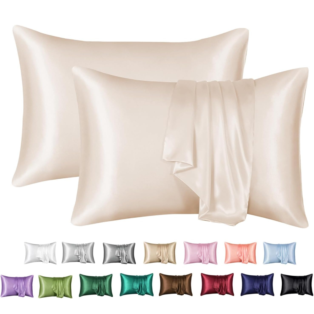 Confezione da 2 federe in raso - Satin Silk Pillowcase Hair Skin recensione e prezzo