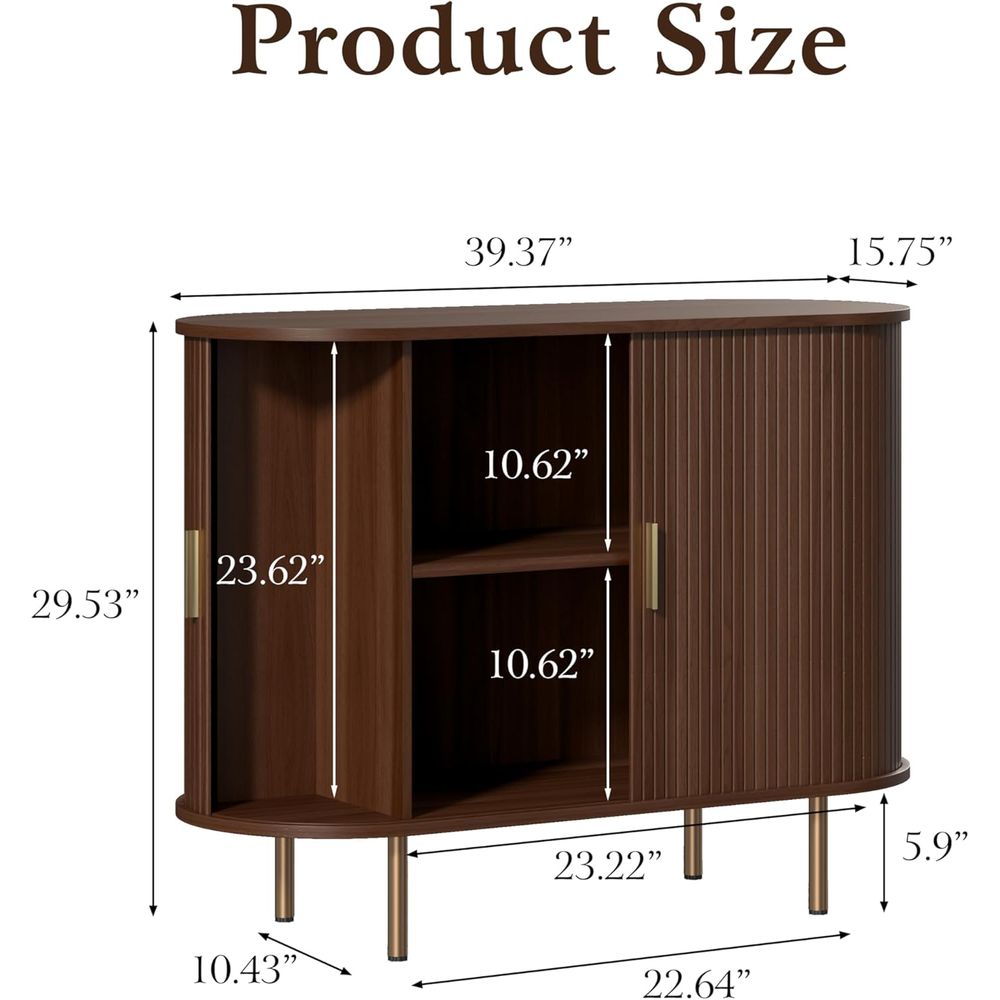 Credenza con Ante a Tamburo in - Kitchen recensione e prezzo
