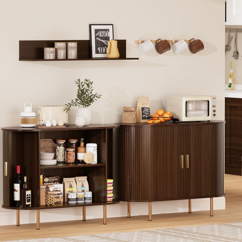Credenza con Ante a Tamburo in - Kitchen recensione e prezzo