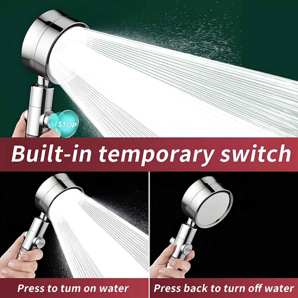 Doccetta Portatile a Risparmio - High Pressure Shower Head Handheld recensione e prezzo