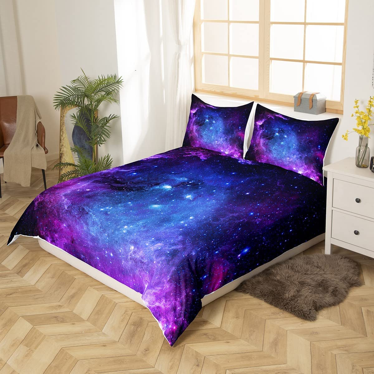 Set copripiumino Galaxy per ba - Duvet Cover Sets With Zipper recensione e prezzo