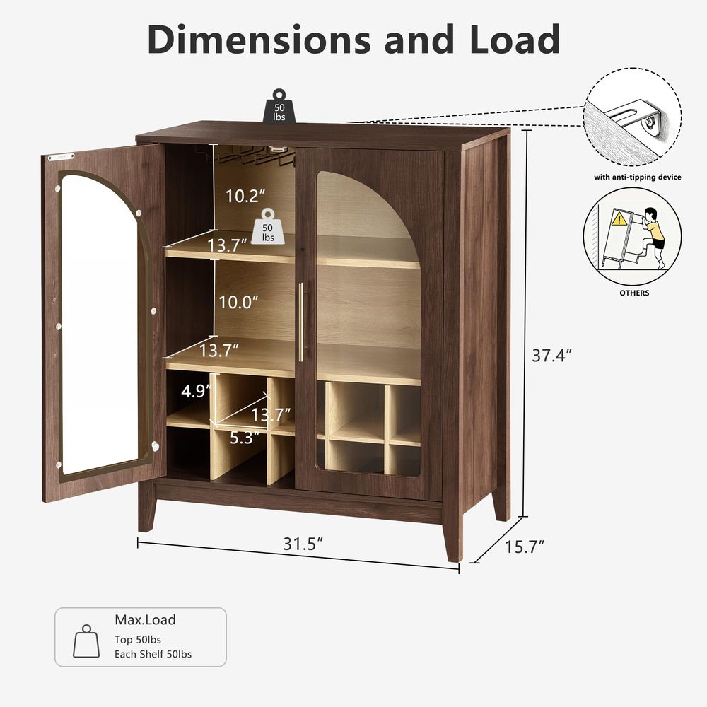 Armadio Alto con Ante in Vetro - Storage & Organization recensione e prezzo