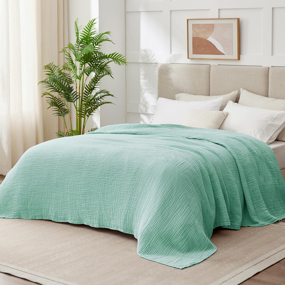 Coperta in Mussola di Cotone a - Muslin Cotton Bedspread recensione e prezzo