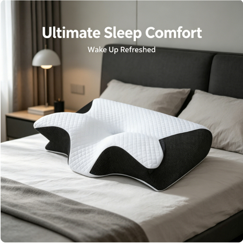Cuscino Cervicale in Memory Fo - Memory Foam Orthopedic Pillow Neck Pain recensione e prezzo