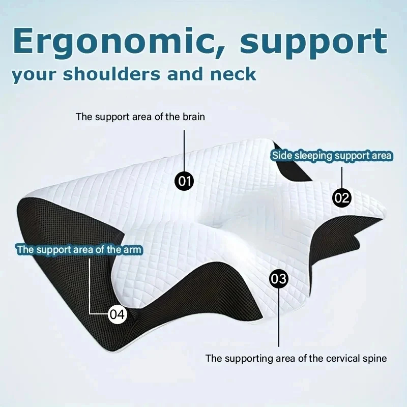 Cuscino Cervicale in Memory Fo - Memory Foam Orthopedic Pillow Neck Pain recensione e prezzo