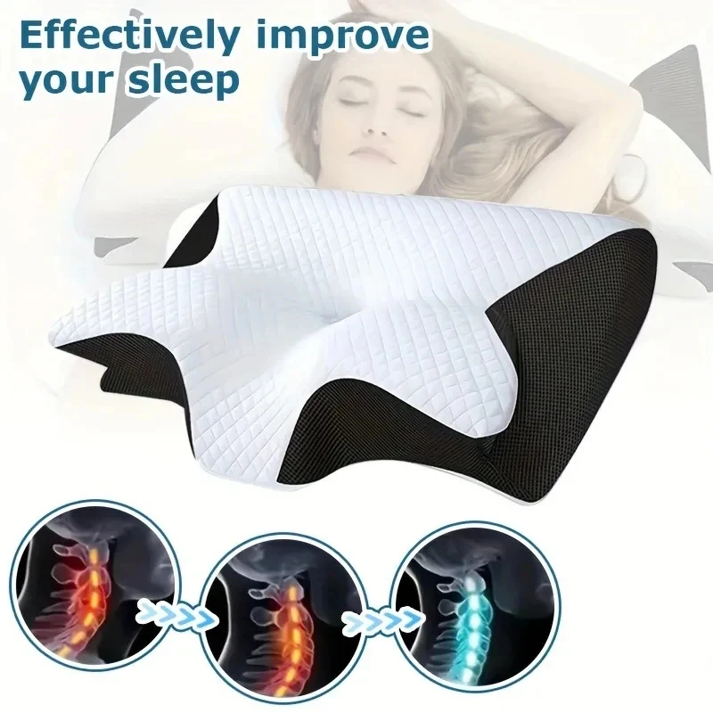 Cuscino Cervicale in Memory Fo - Memory Foam Orthopedic Pillow Neck Pain recensione e prezzo
