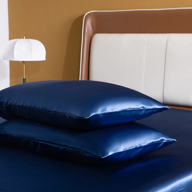 1 pz federa per capelli e pell - Satin Silk Pillowcase Hair Skin recensione e prezzo