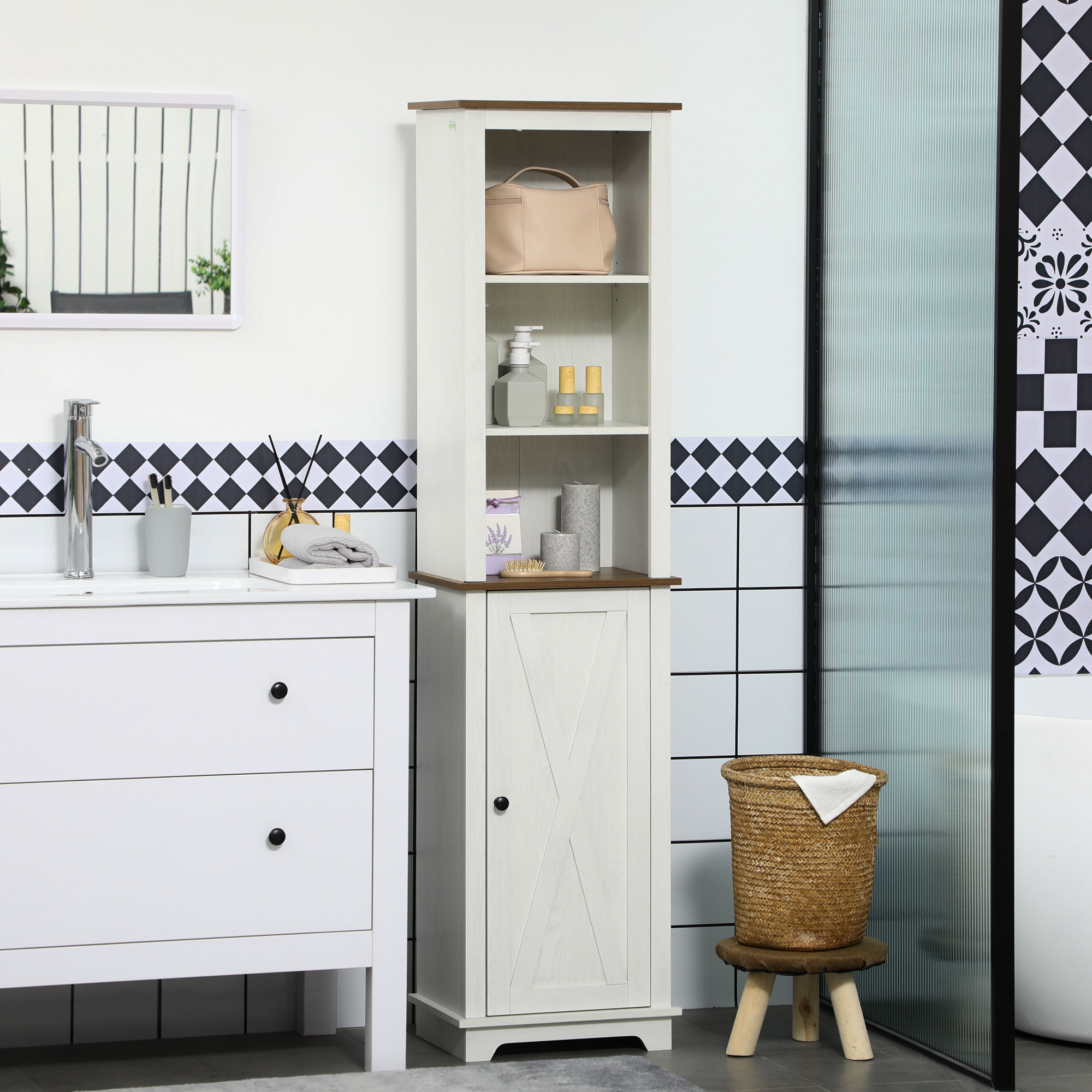 Mobiletto da bagno in stile ru - Storage & Organization recensione e prezzo