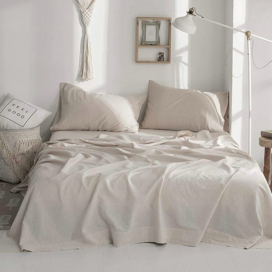 Set di Lenzuola 100% Lino Morb - Fitted Bed Sheets Deep Pocket recensione e prezzo