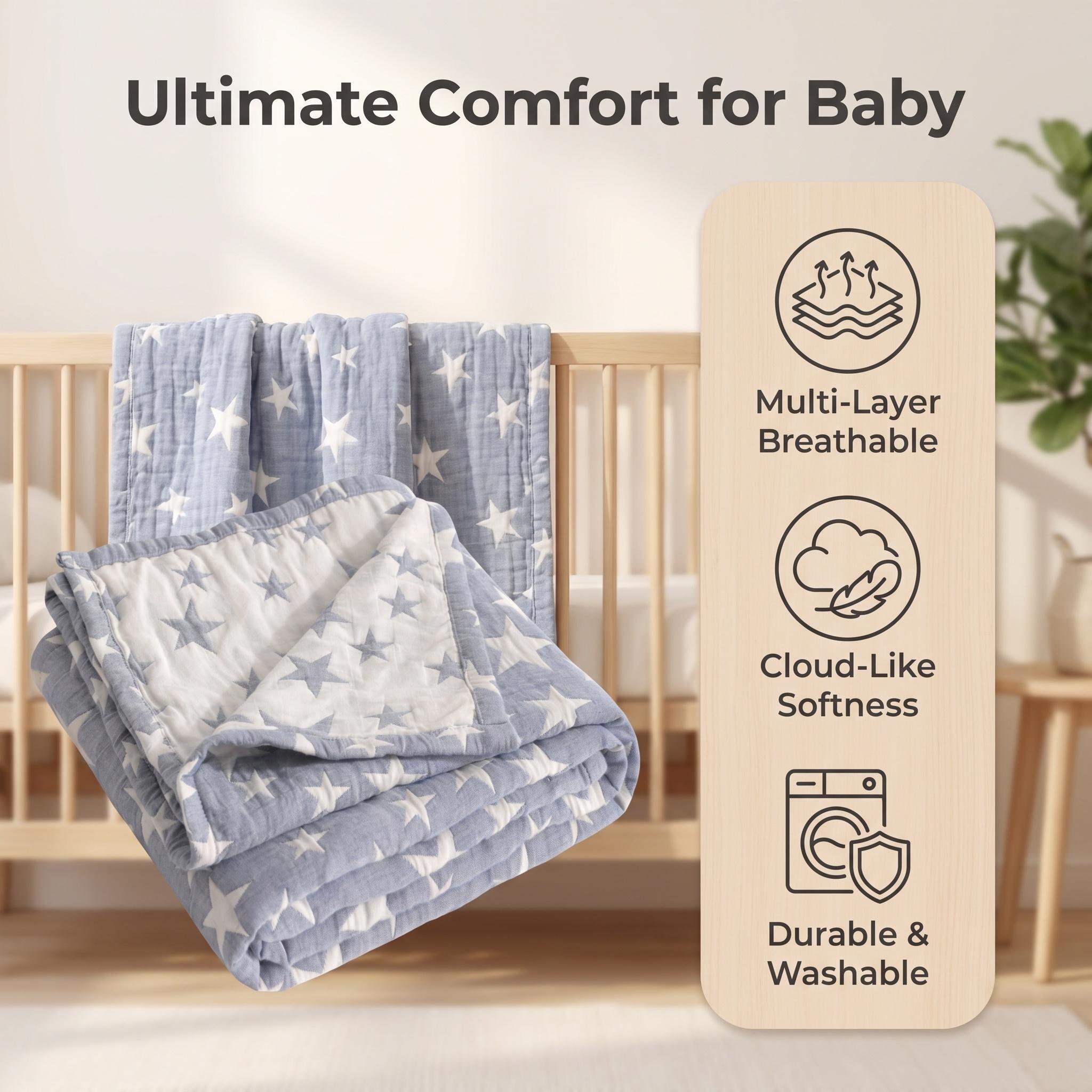Coperta in Mussola di Cotone a - Muslin Cotton Bedspread recensione e prezzo