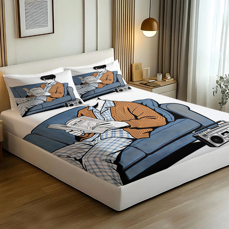 Set di lenzuola con angoli mor - Fitted Bed Sheets Deep Pocket recensione e prezzo