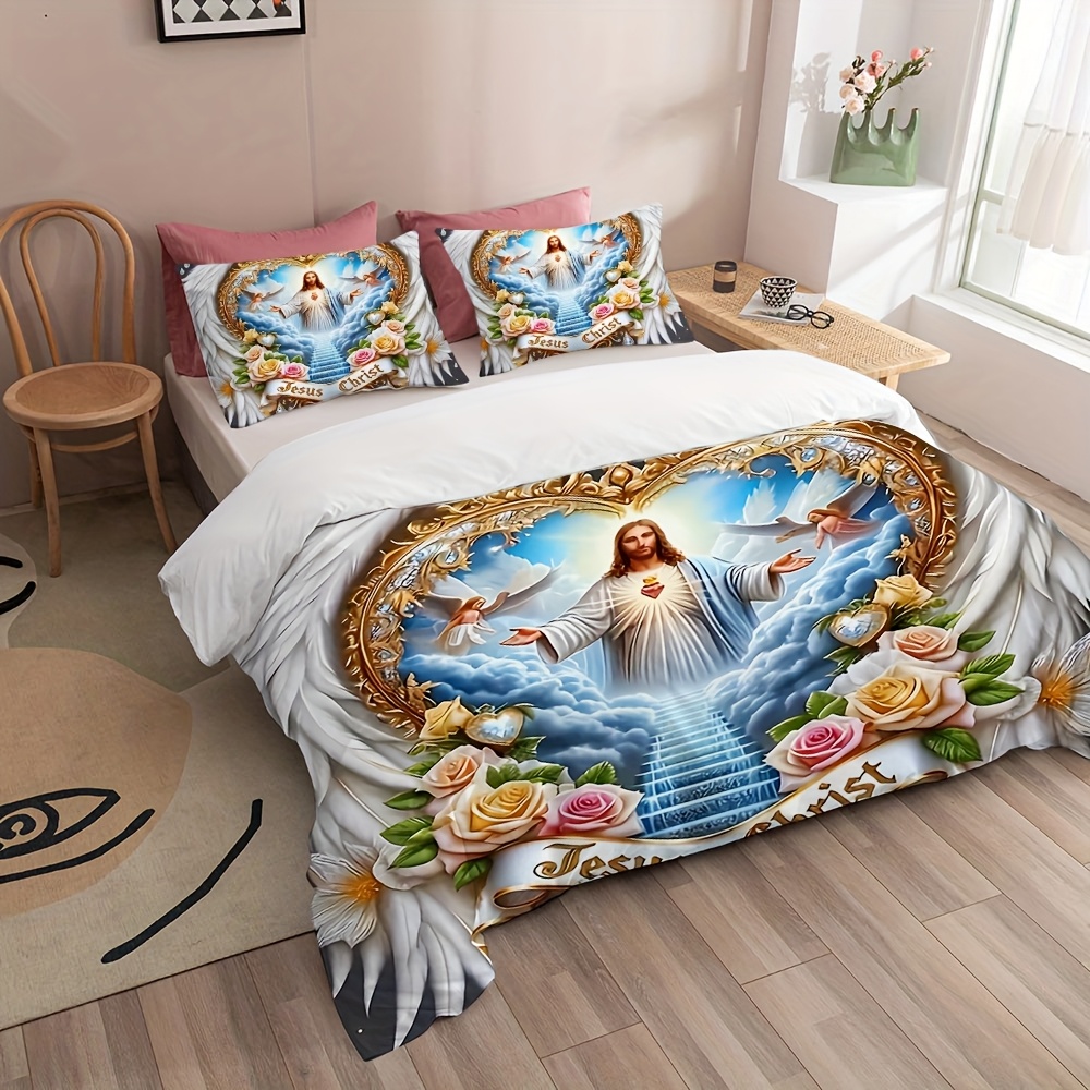 Sacra devozione ali croce fior - Duvet Cover Sets With Zipper recensione e prezzo