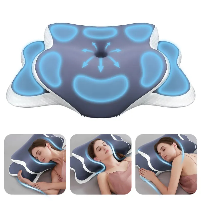Cuscino in Memory Foam per il  - Memory Foam Orthopedic Pillow Neck Pain recensione e prezzo