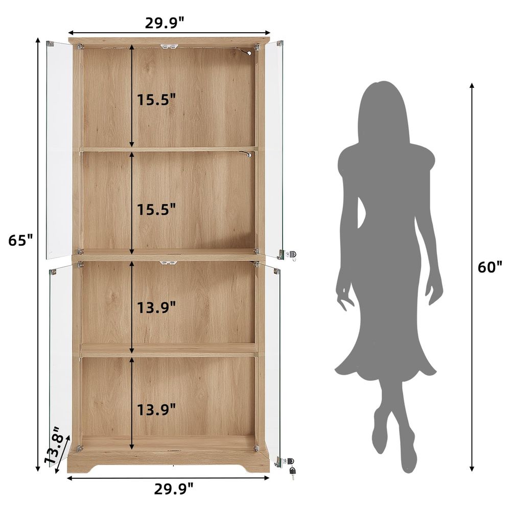 Vetrina in vetro stile rustico - Lighting recensione e prezzo