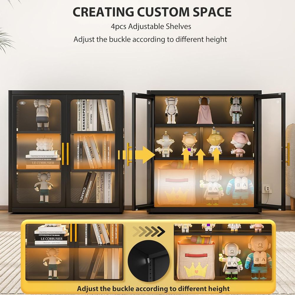 Vetrina Alta 34 con Porte in V - Lighting recensione e prezzo
