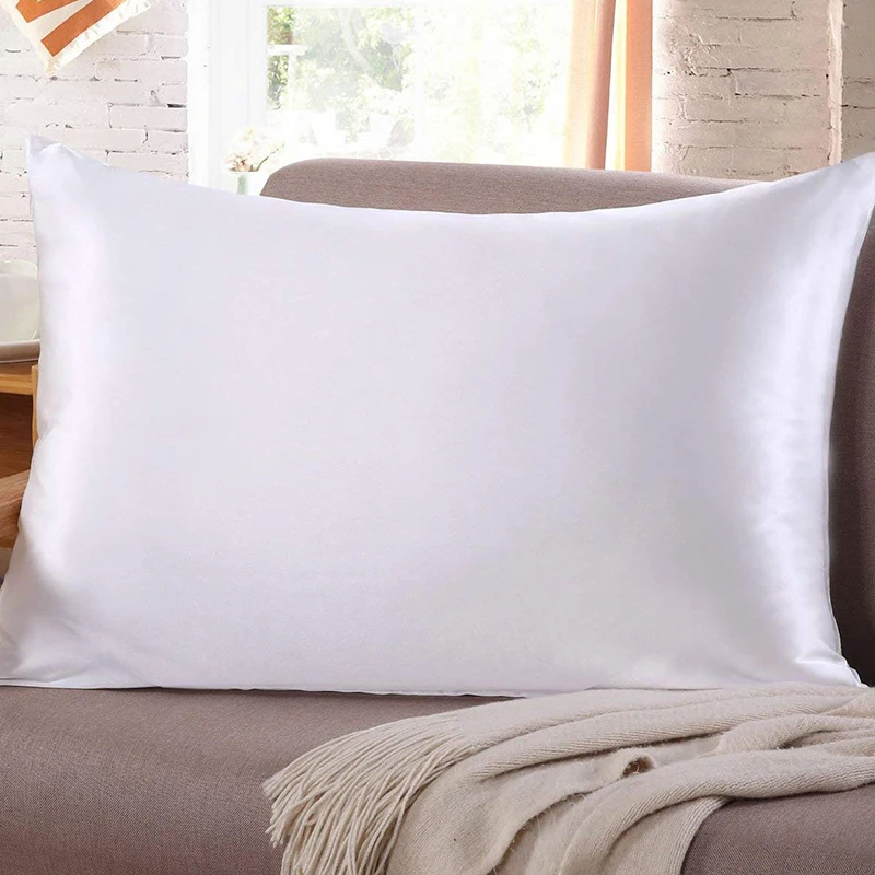 Nuova federa per cuscino in ra - Satin Silk Pillowcase Hair Skin recensione e prezzo