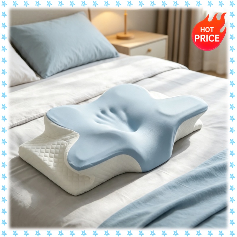 Cuscino Cervicale in Memory Fo - Memory Foam Orthopedic Pillow Neck Pain recensione e prezzo