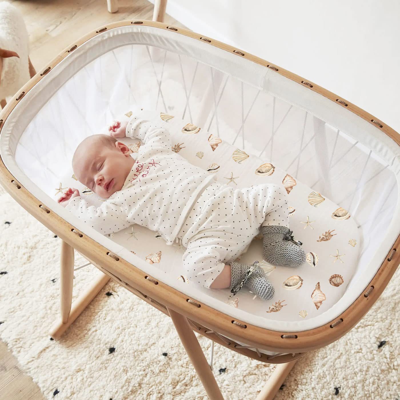 2 pezzi lenzuolo per culla in  - Muslin Cotton Bedspread recensione e prezzo
