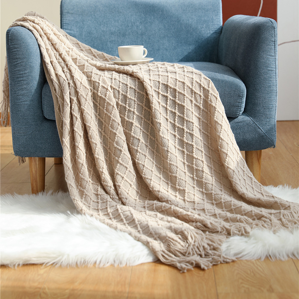 Tessile City Coperta per divan - Boho Throw Blanket Fringe recensione e prezzo