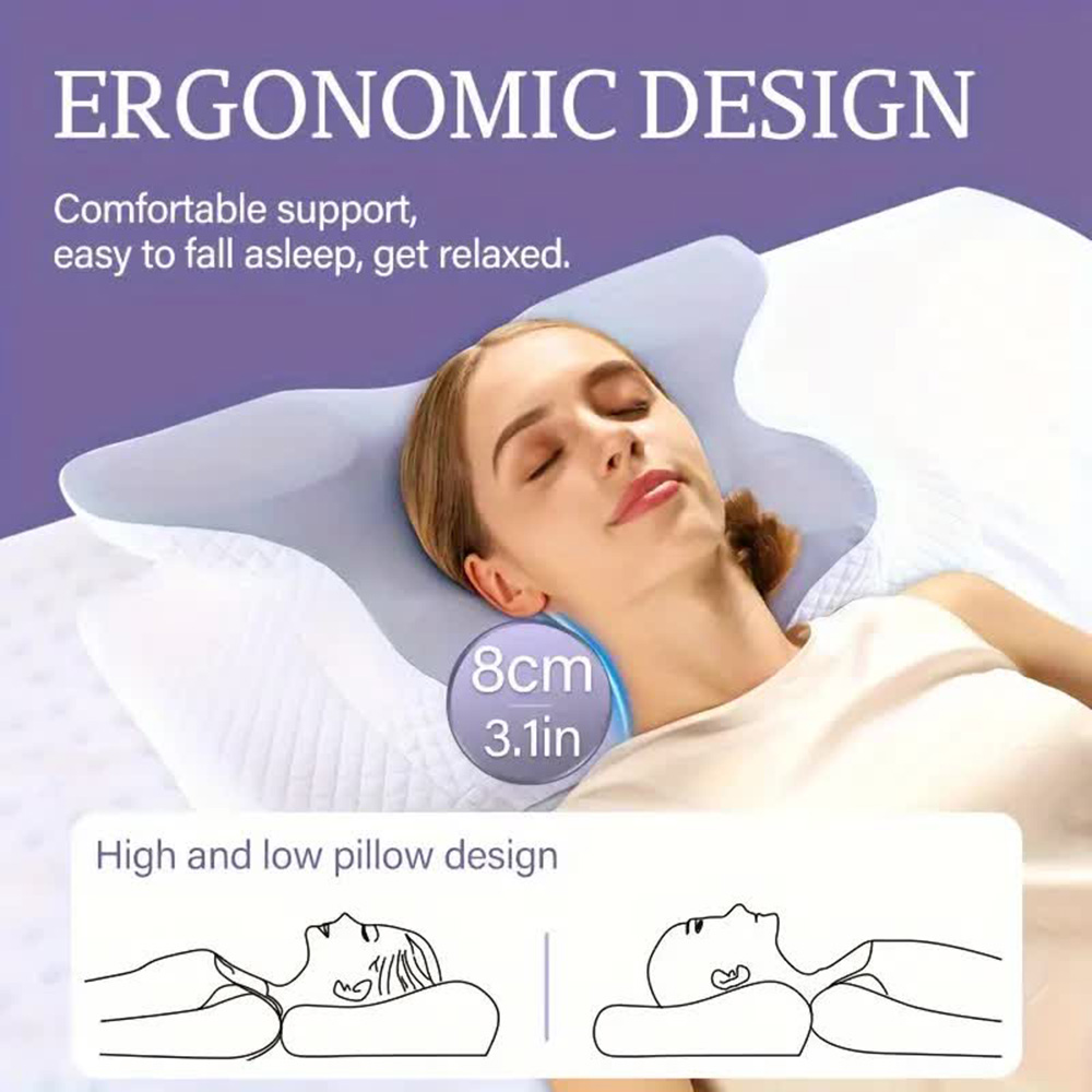 Cuscini in memory foam a forma - Anti Snore Contour Pillow recensione e prezzo
